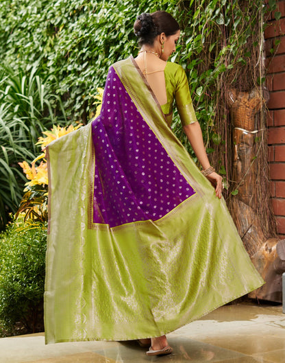 Green Silk Saree