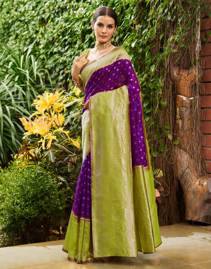 Green Silk Saree
