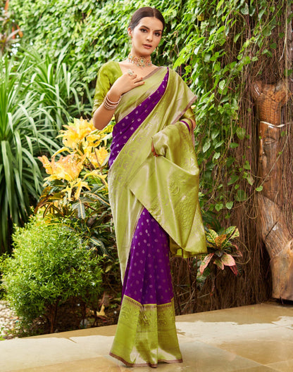 Green Silk Saree