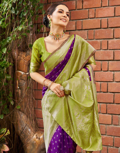 Green Silk Saree