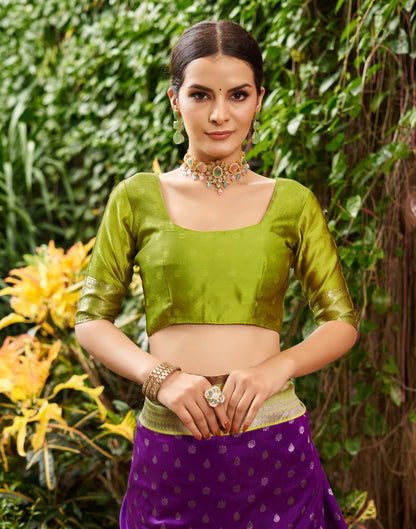 Green Silk Saree