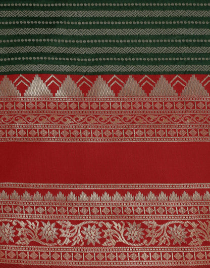 Green Silk Saree | Sudathi