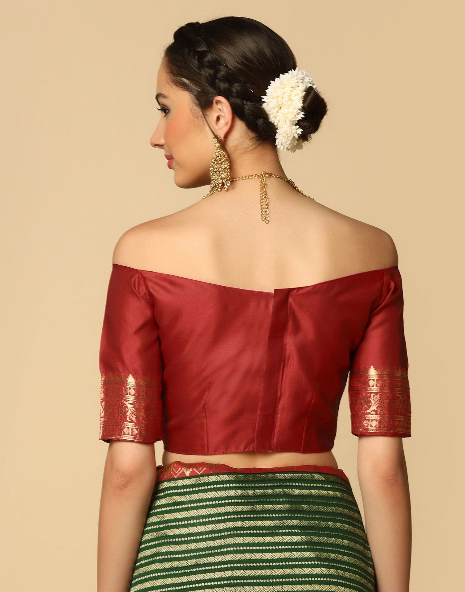 Green Silk Saree | Sudathi