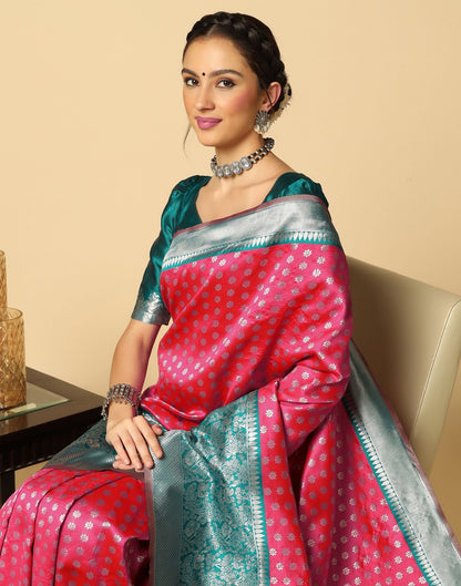 Pink Silk Saree | Sudathi