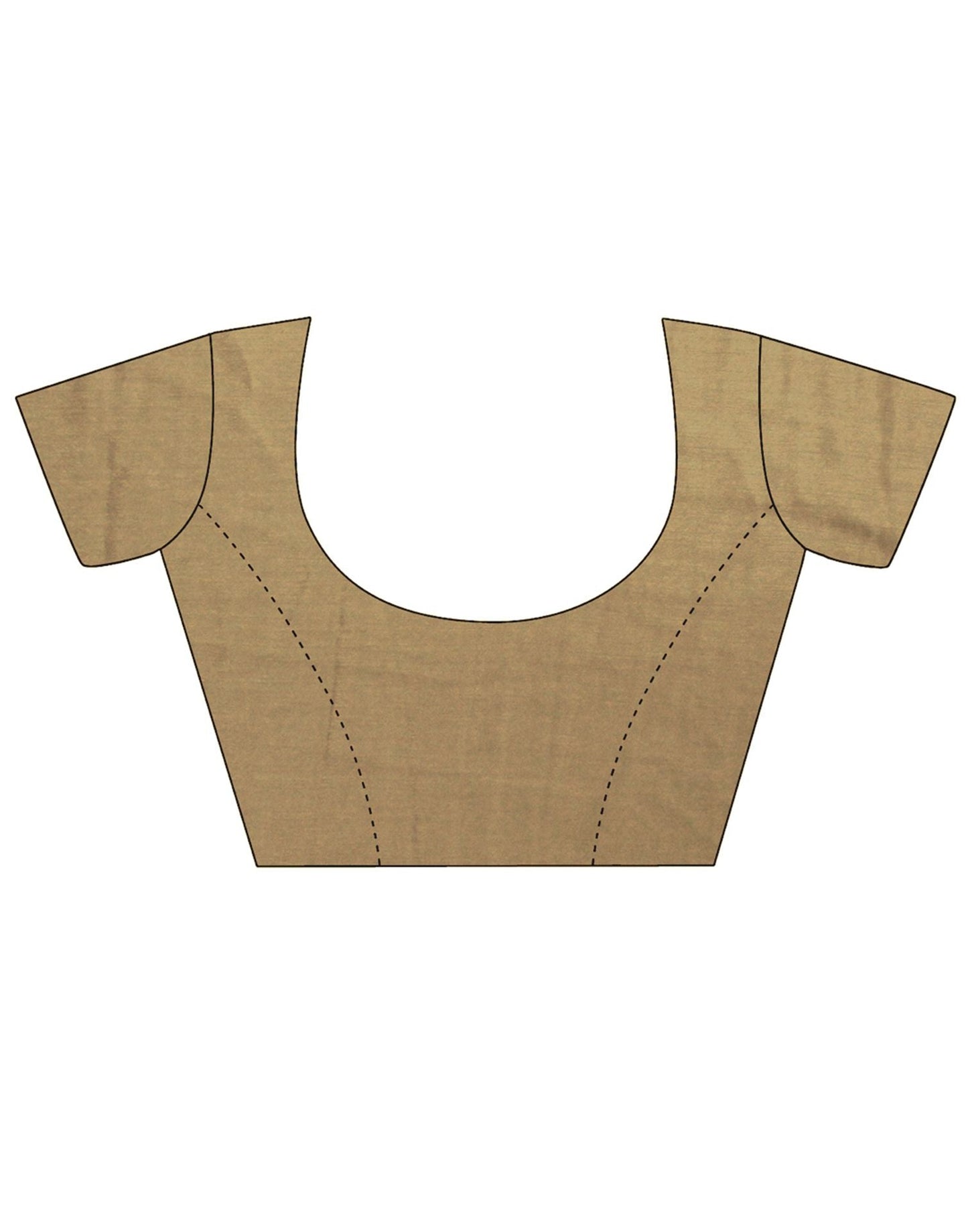 Cream Plain Saree | Leemboodi