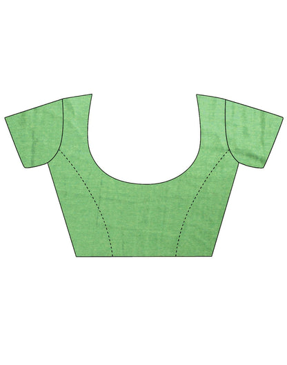 Light Green Plain Saree | Leemboodi