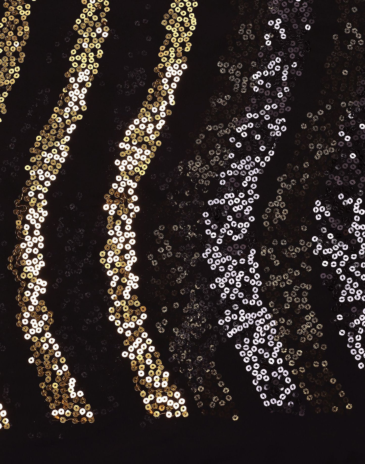 Black Sequence Saree | Leemboodi