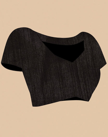 Black Sequence Saree | Leemboodi