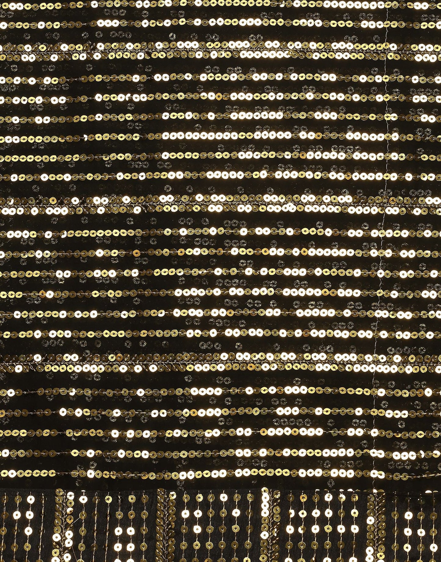 Black Sequence Saree | Leemboodi