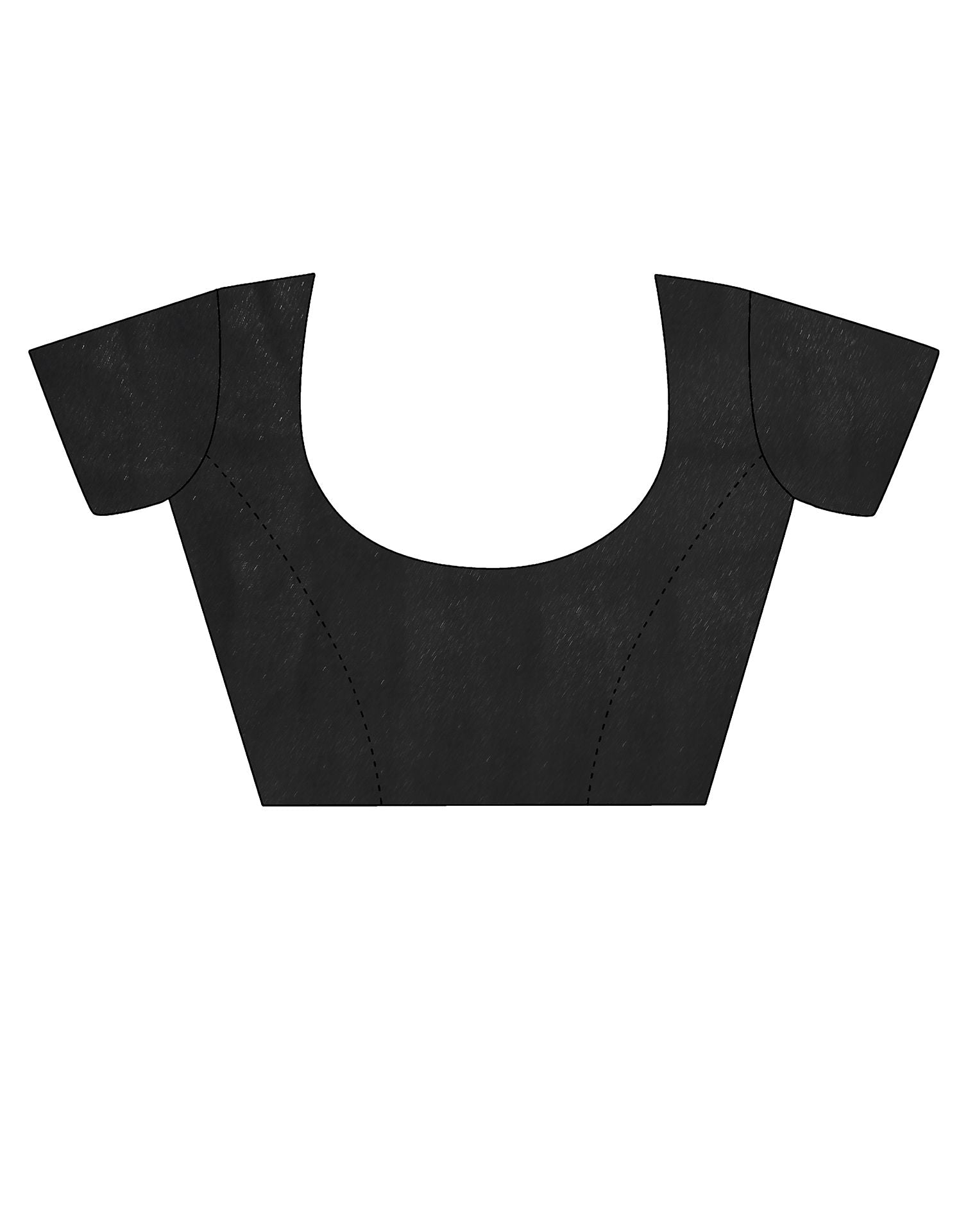 Black Silk Printed Saree | Sudathi