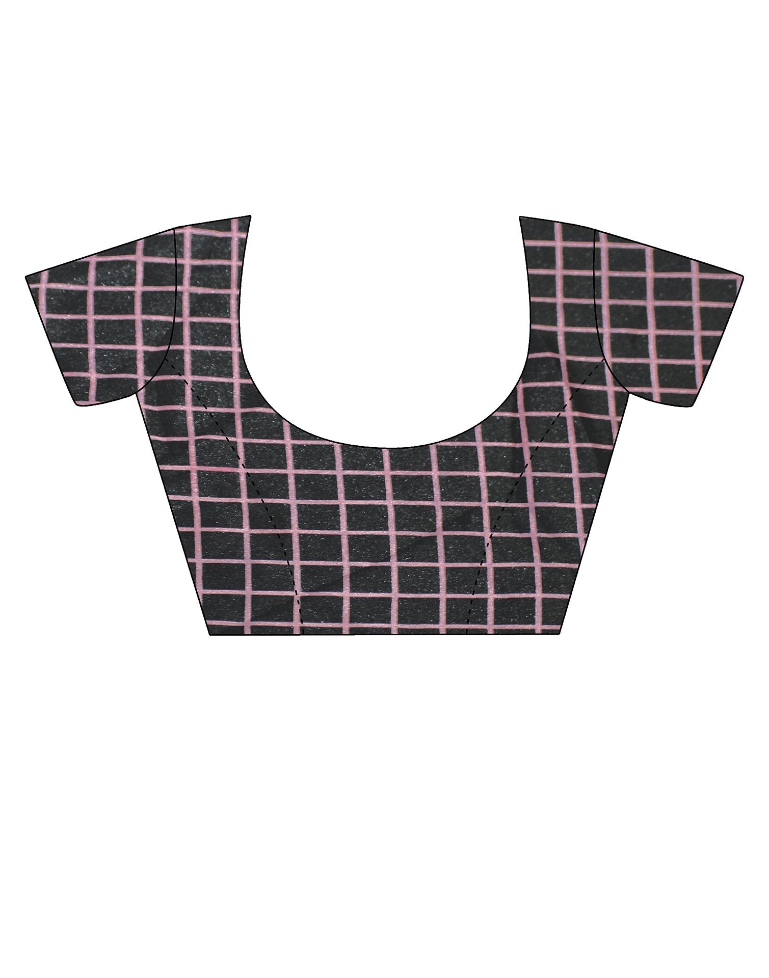 Dusty Green Silk Printed Saree | Sudathi