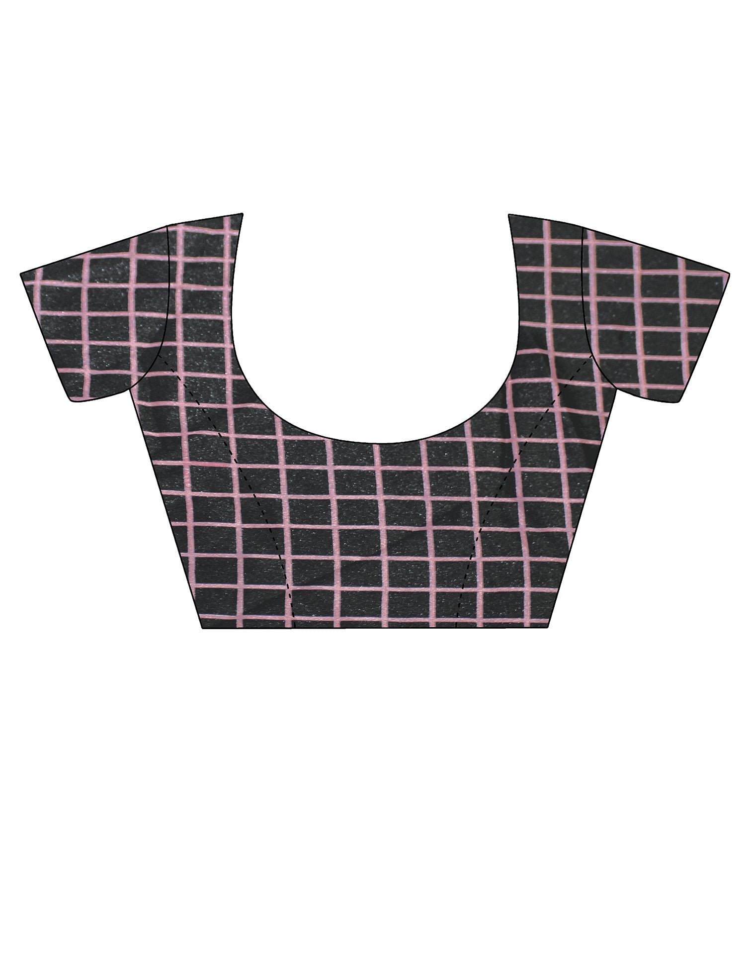 Grey Silk Printed Saree | Sudathi