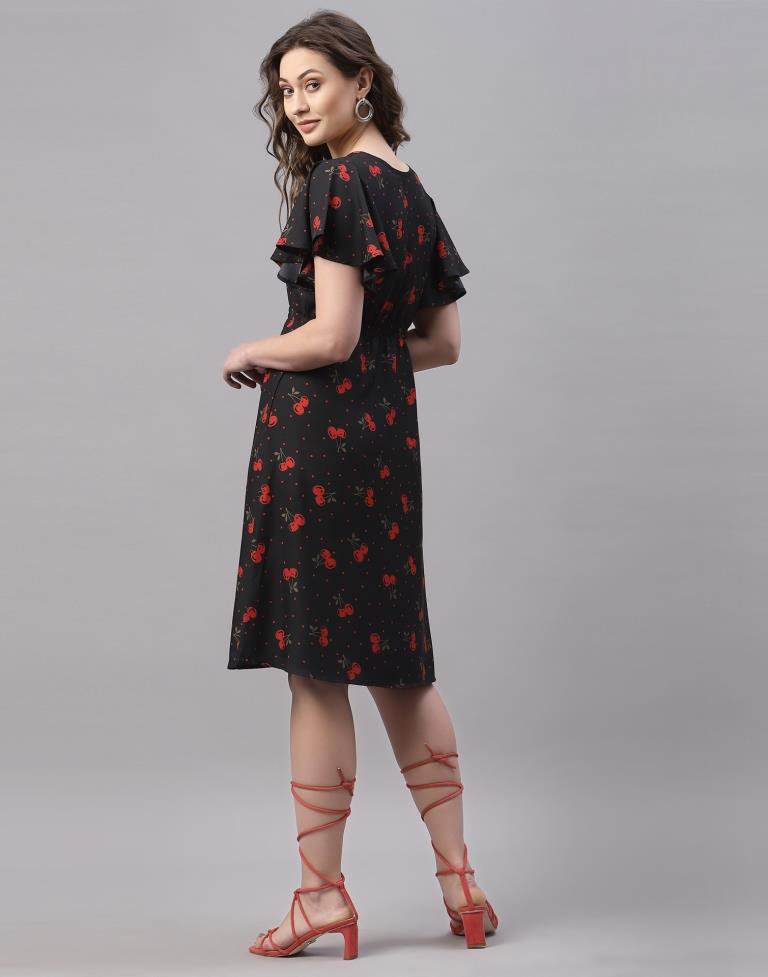 Black Smocked Dress | Sudathi