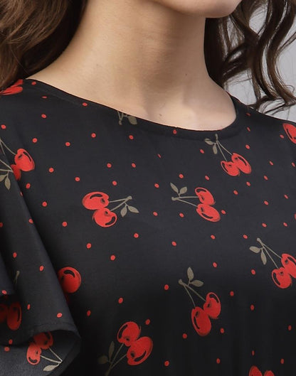 Black Smocked Dress | Sudathi