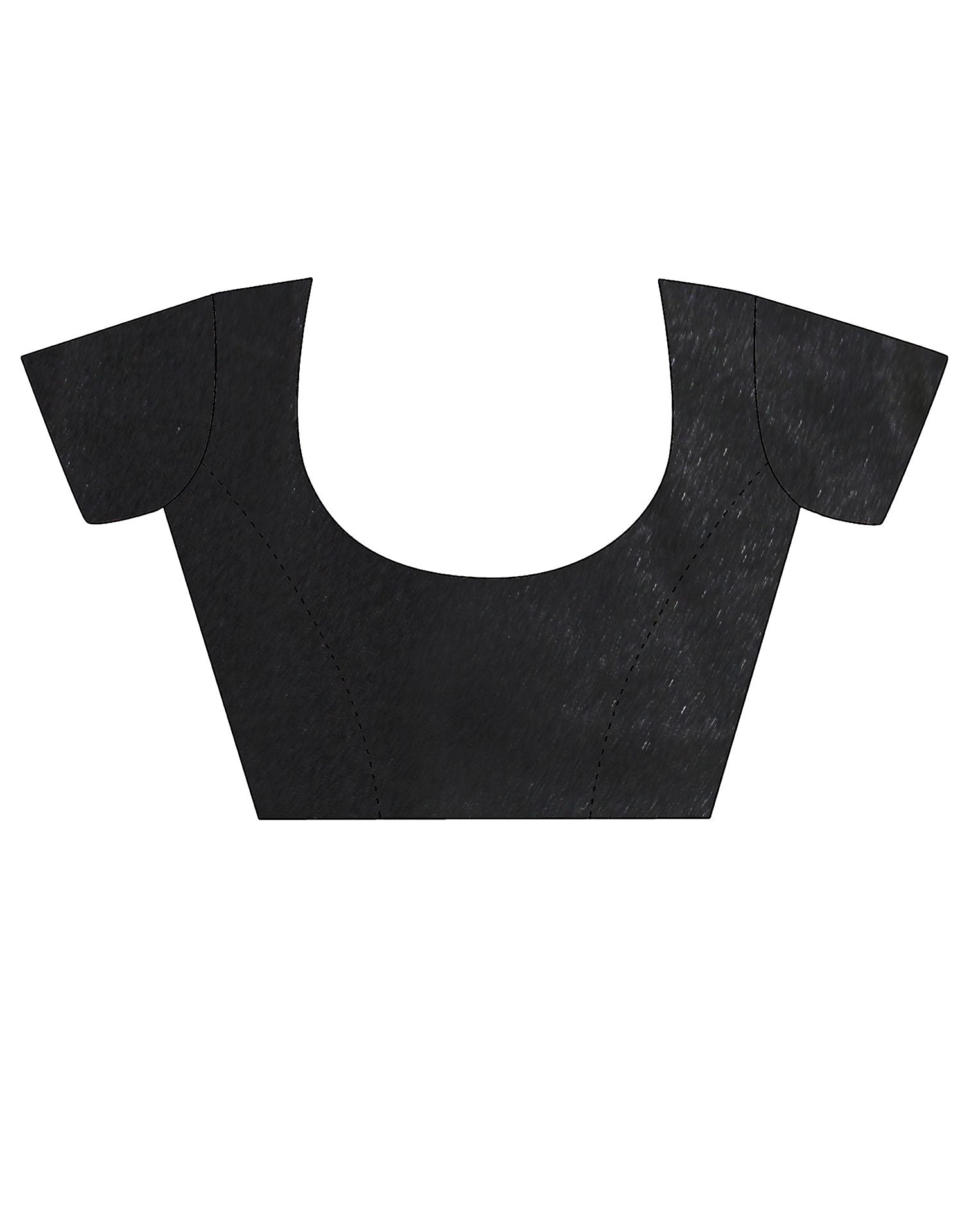 Black Silk Printed Saree | Sudathi