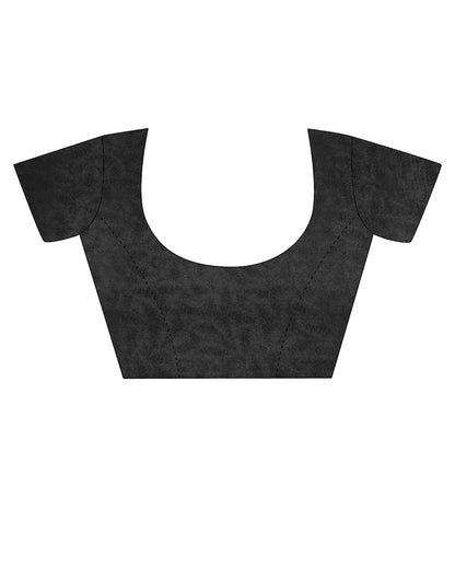 White Silk Printed Saree | Sudathi