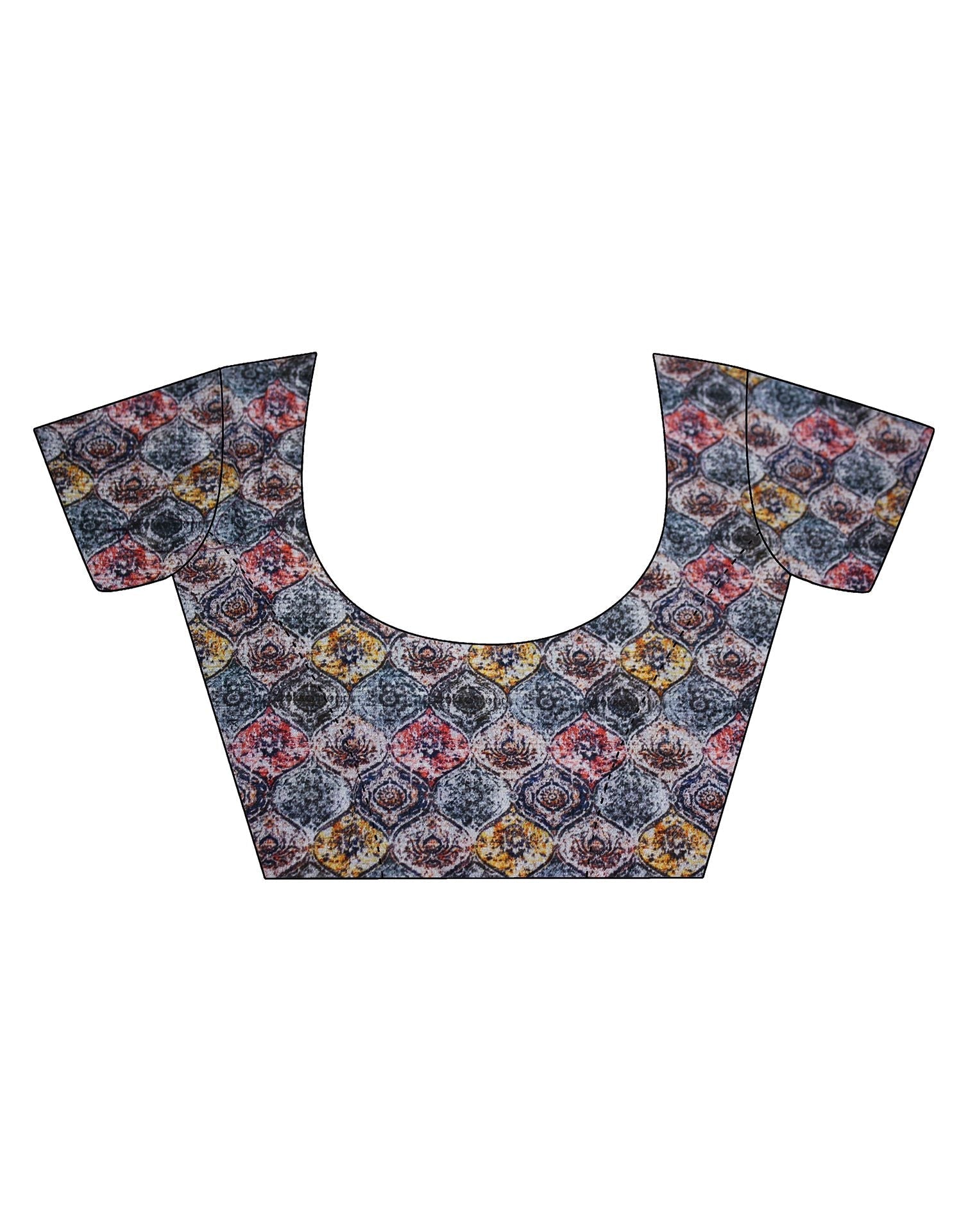 Light Grey Georgette Sequence Saree | Leemboodi