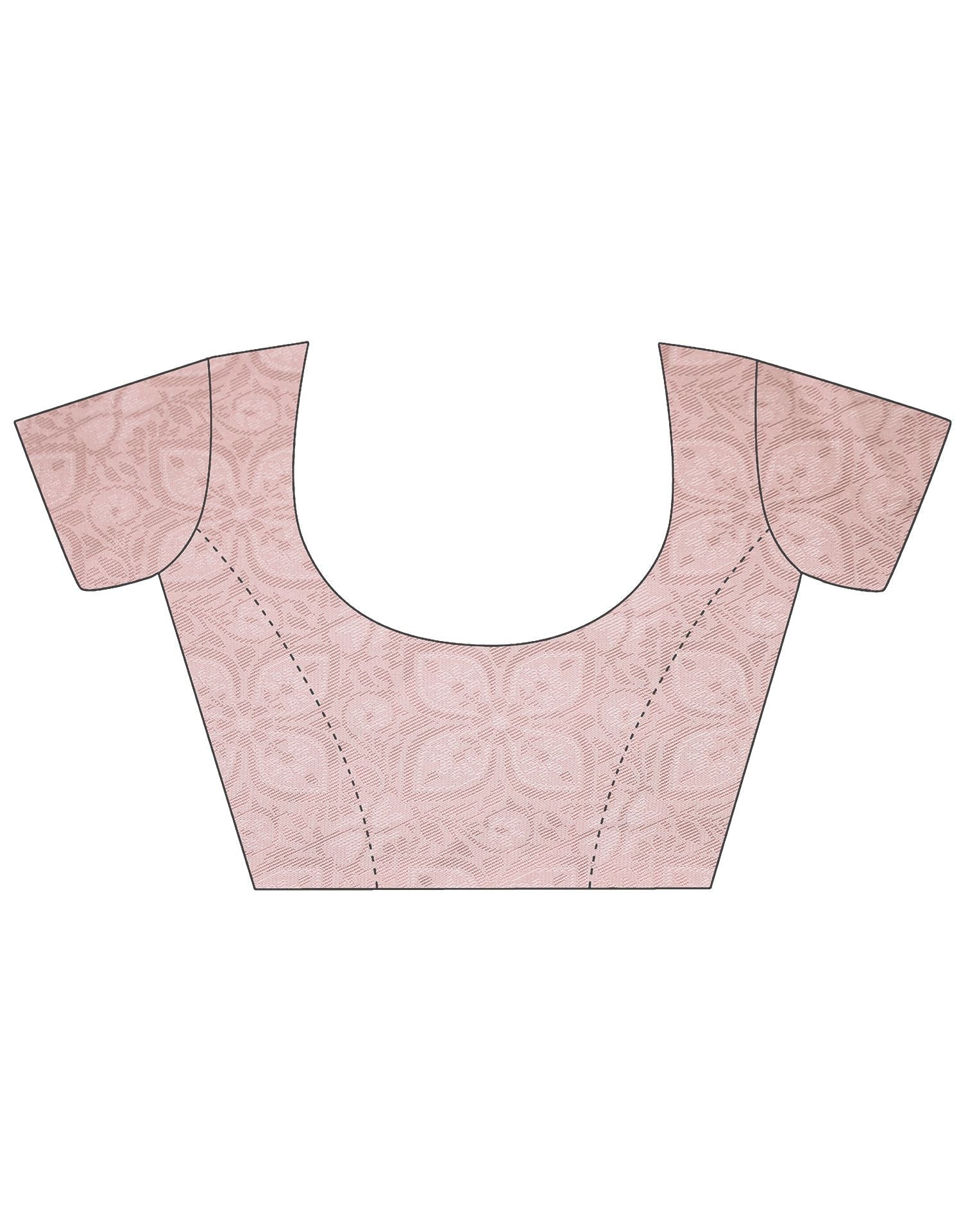 Cream Kanjivaram Silk Saree | Leemboodi