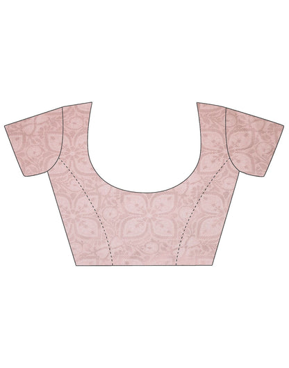 Cream Kanjivaram Silk Saree | Leemboodi