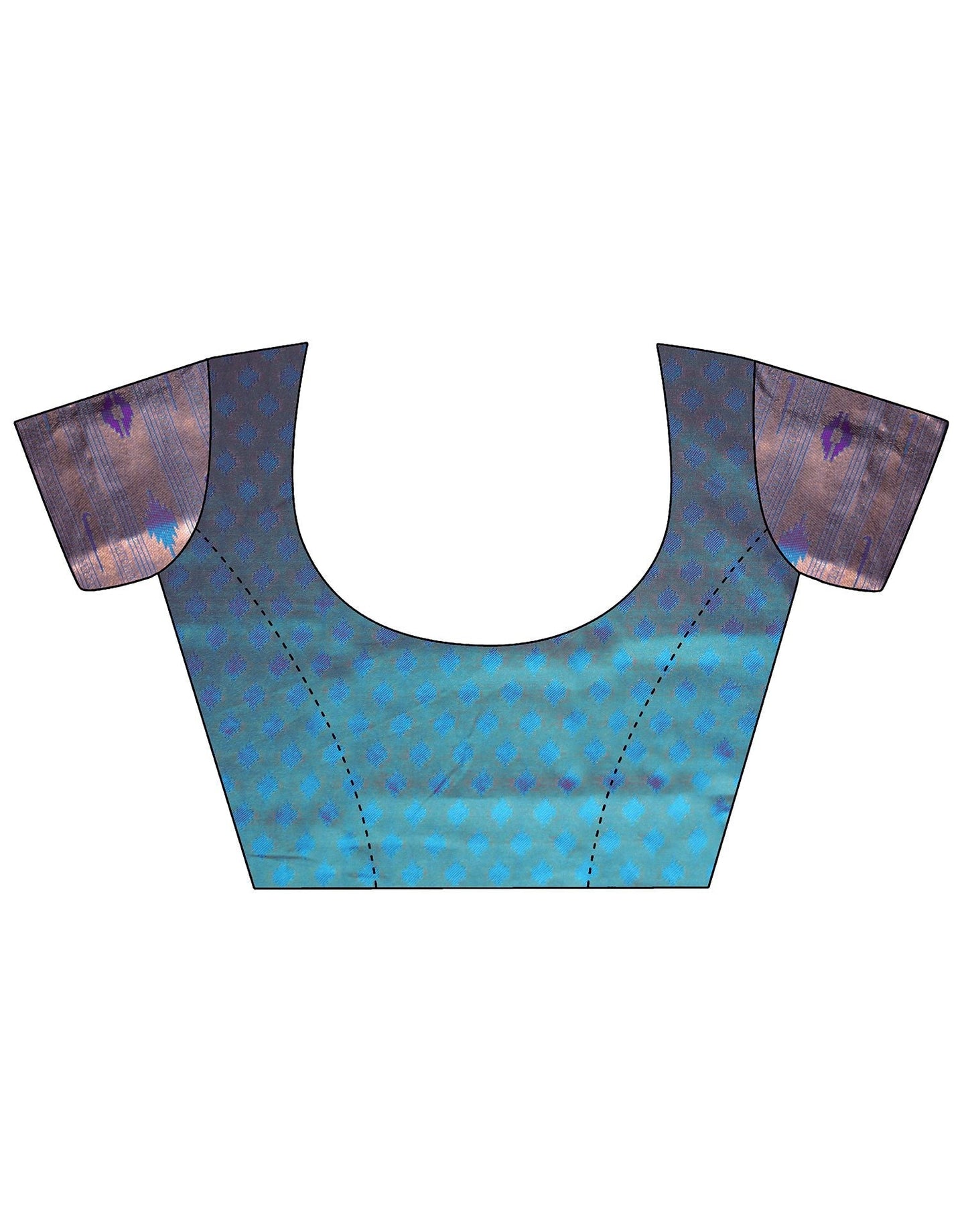 Purple Paithani Silk Saree | Leemboodi