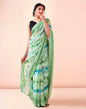 Ready to Wear Pista Green Georgette Printed Saree