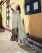 Grey Cotton Printed Saree | Leemboodi