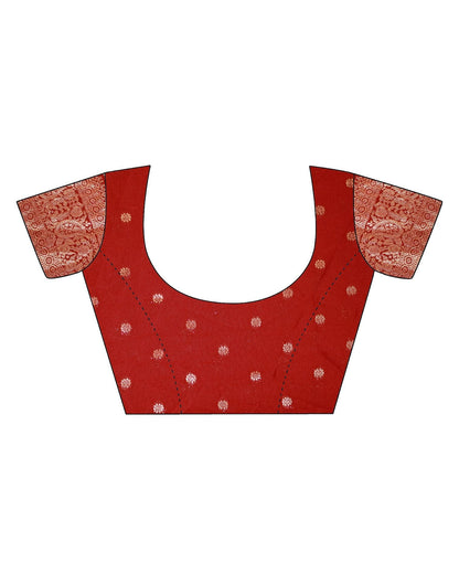 Red Banarasi Saree | Leemboodi