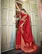 Red Banarasi Saree | Leemboodi