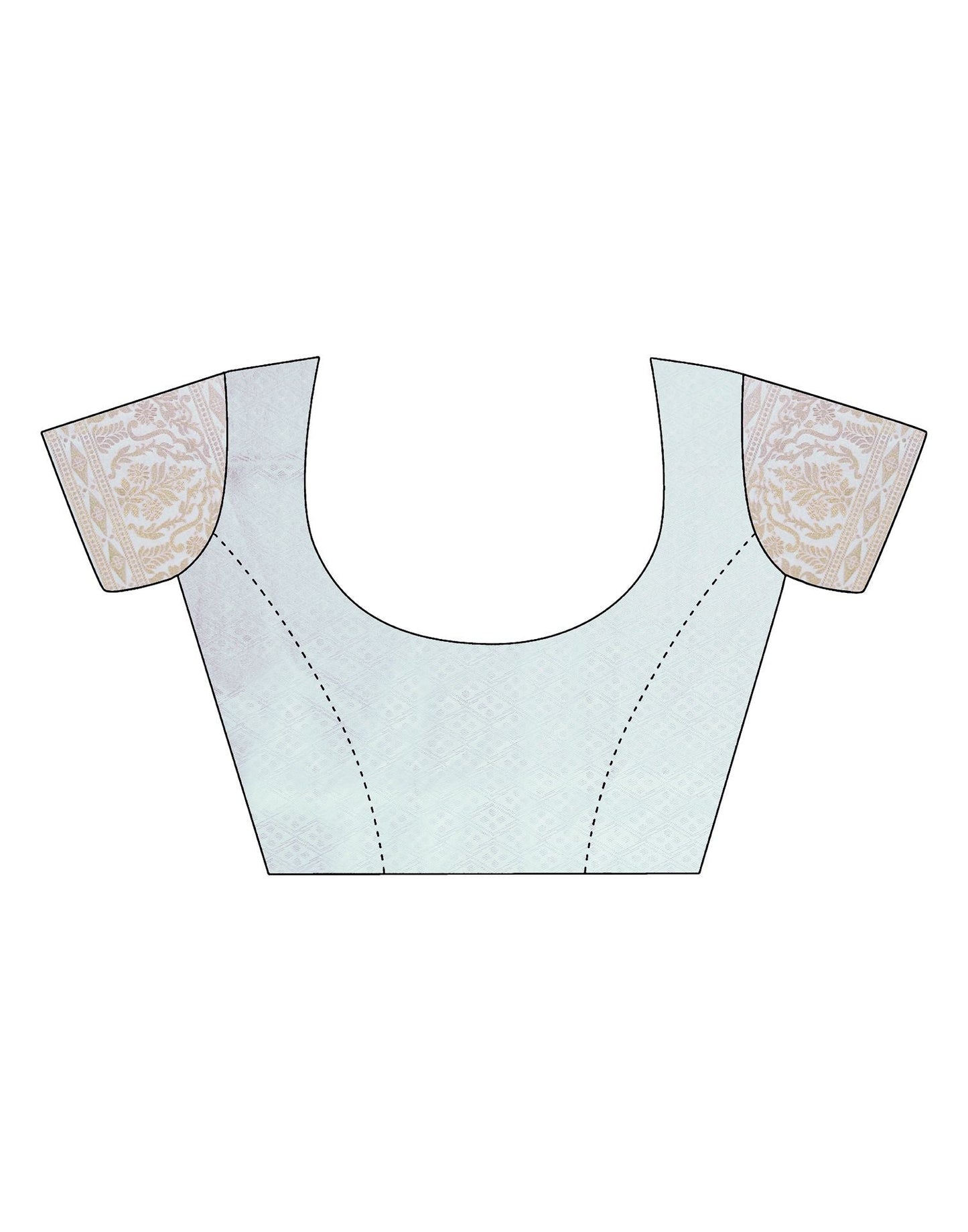 Light Blue Silk Saree | Leemboodi