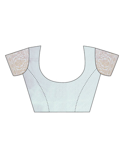 Light Blue Silk Saree | Leemboodi