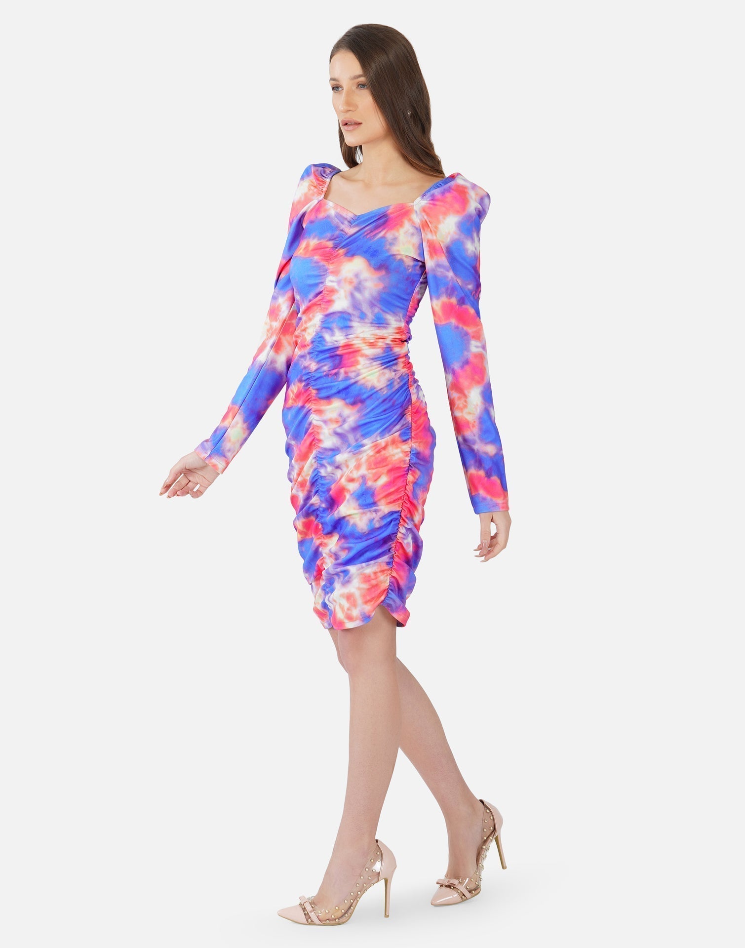 Multicoloured Tie and Dye Bodycon | Sudathi