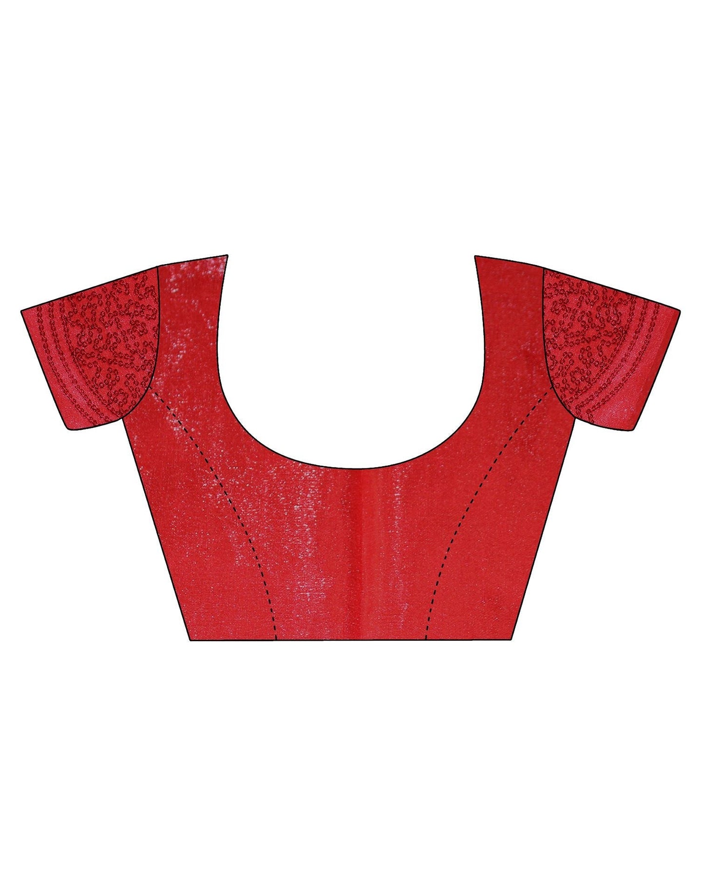 Red Sequence Saree | Sudathi