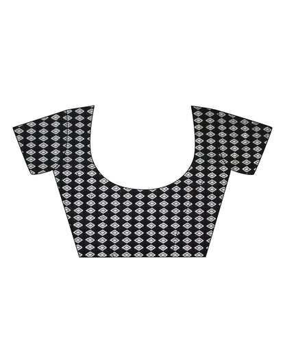 Black Silk Banarasi Saree | Sudathi