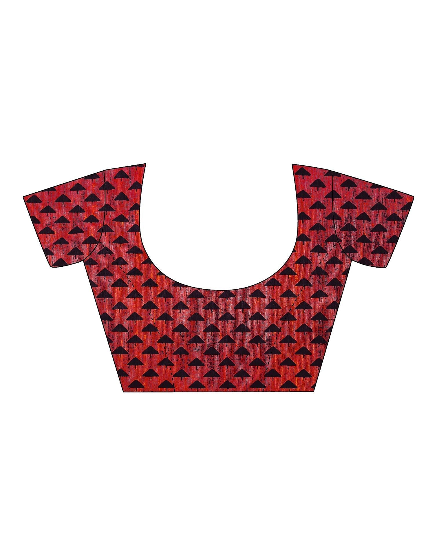 Black Printed Saree | Leemboodi