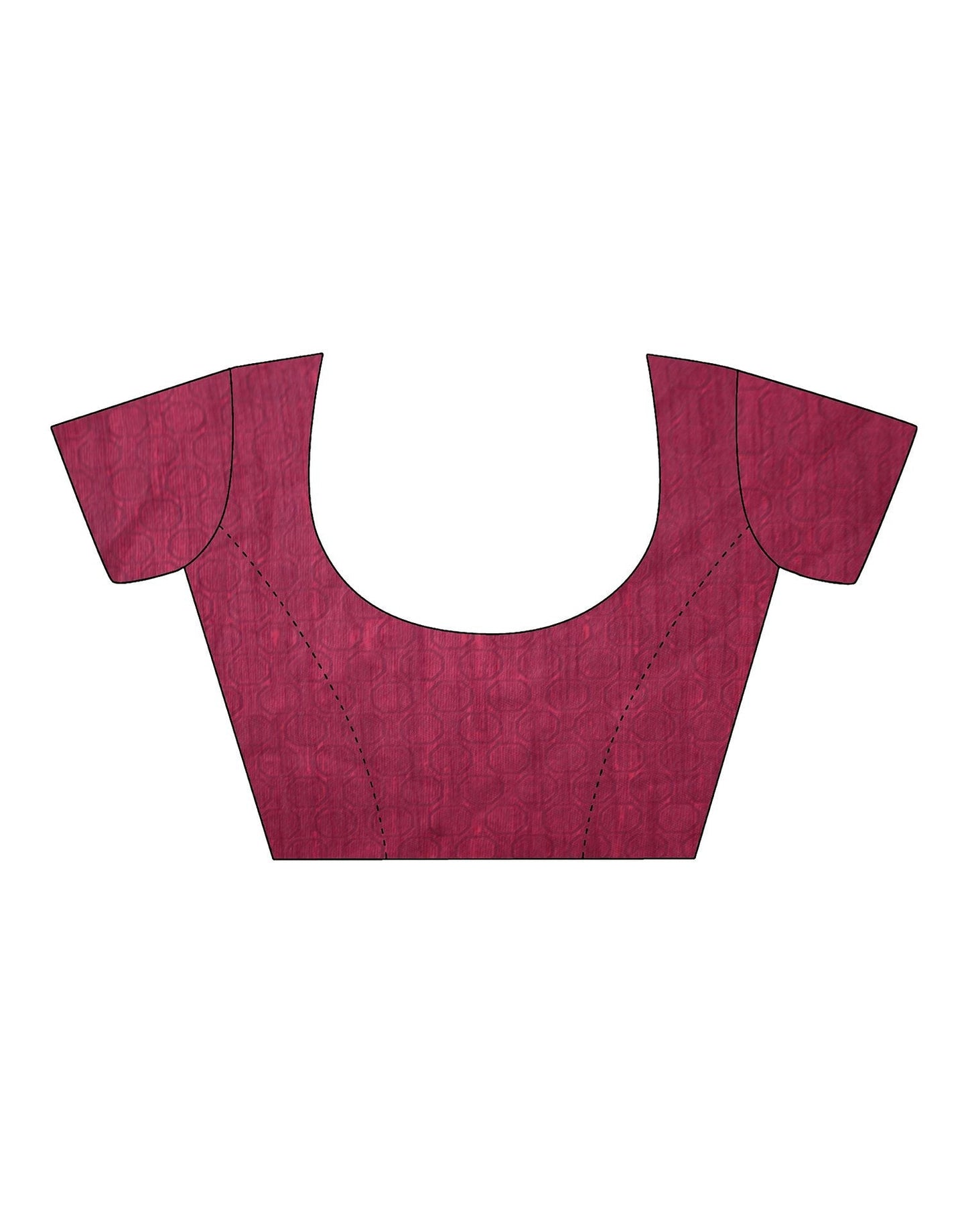 Maroon Printed Saree | Leemboodi