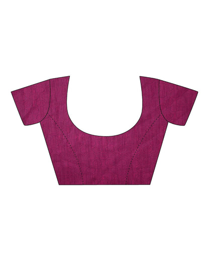 Navy Blue Printed Saree | Leemboodi