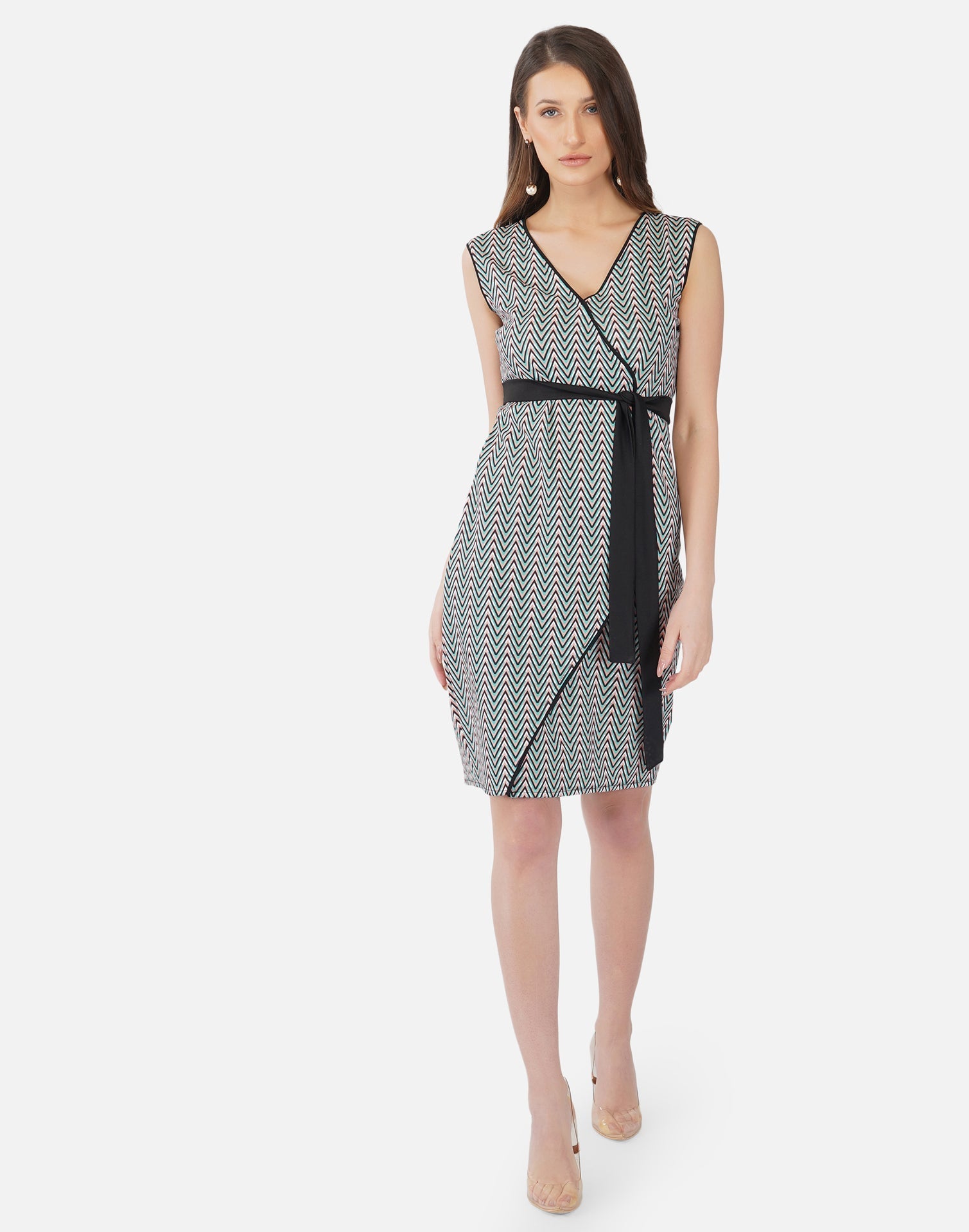 Multicoloured Printed Bodycon | Sudathi