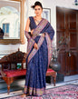 Navy Blue Silk Saree | Leemboodi
