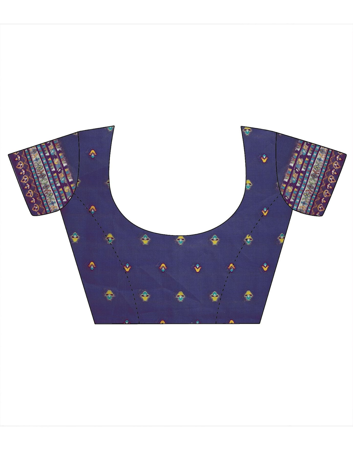 Navy Blue Silk Saree | Leemboodi