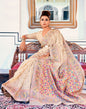 Beige Silk Saree | Leemboodi