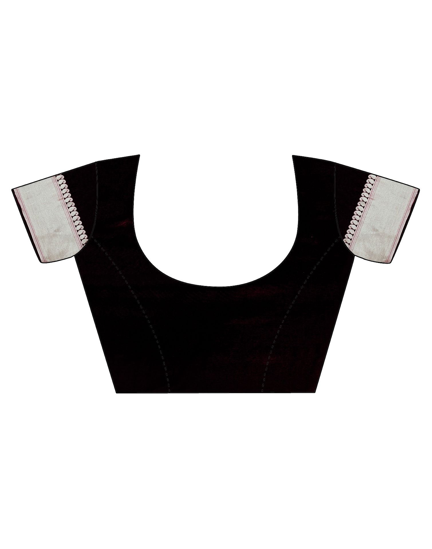 Black Silk Banarasi Saree | Leemboodi