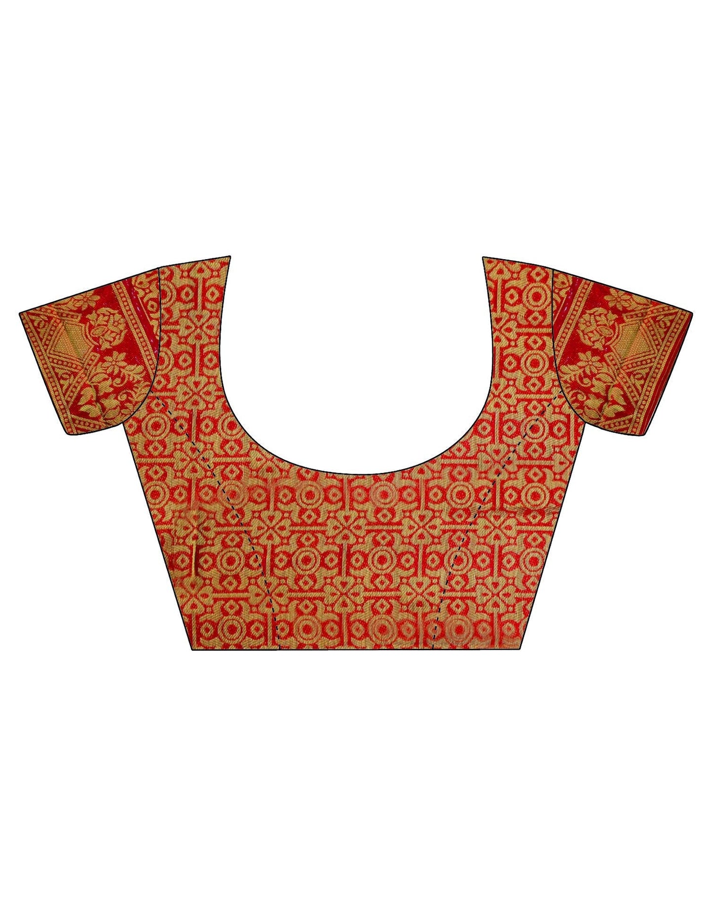 Beige Silk Banarasi Saree | Leemboodi