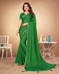 Green Printed Saree | Leemboodi