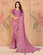 Dusty Pink Printed Saree | Leemboodi