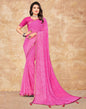 Pink Printed Saree | Leemboodi