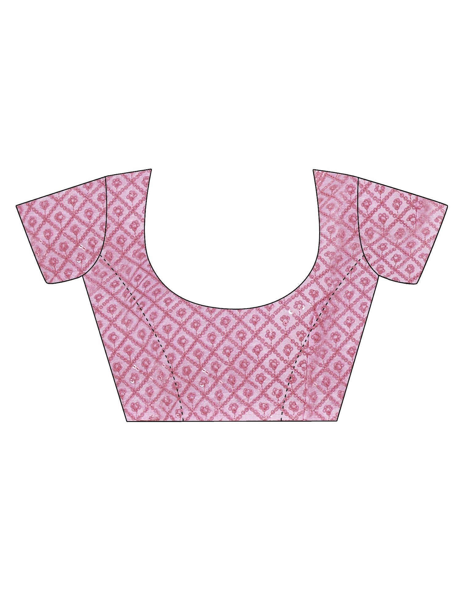 Light Pink Sequence Saree | Leemboodi