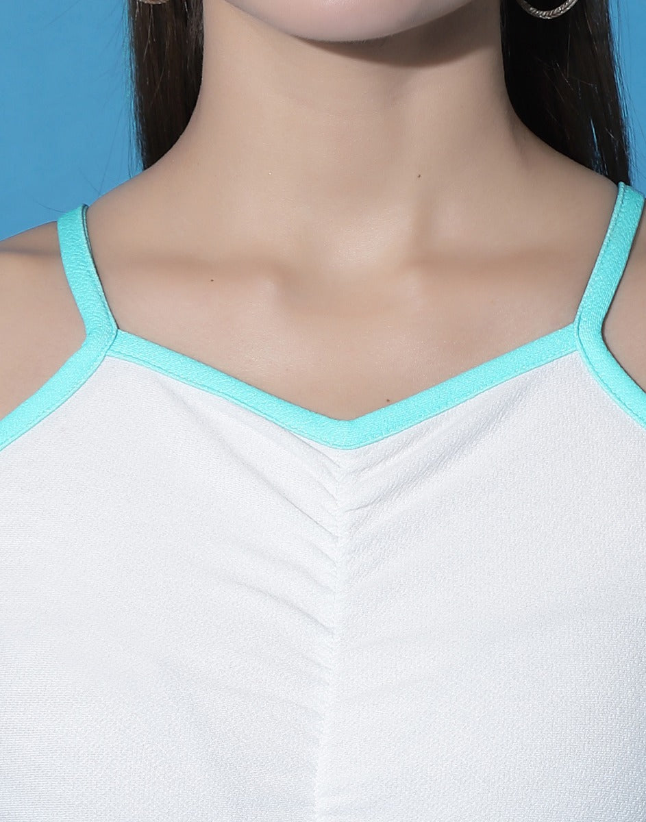 Sky Blue Ruched Bodycon Dress | Sudathi