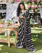 Black Printed Saree | Leemboodi