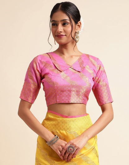 Yellow Silk Saree | Sudathi