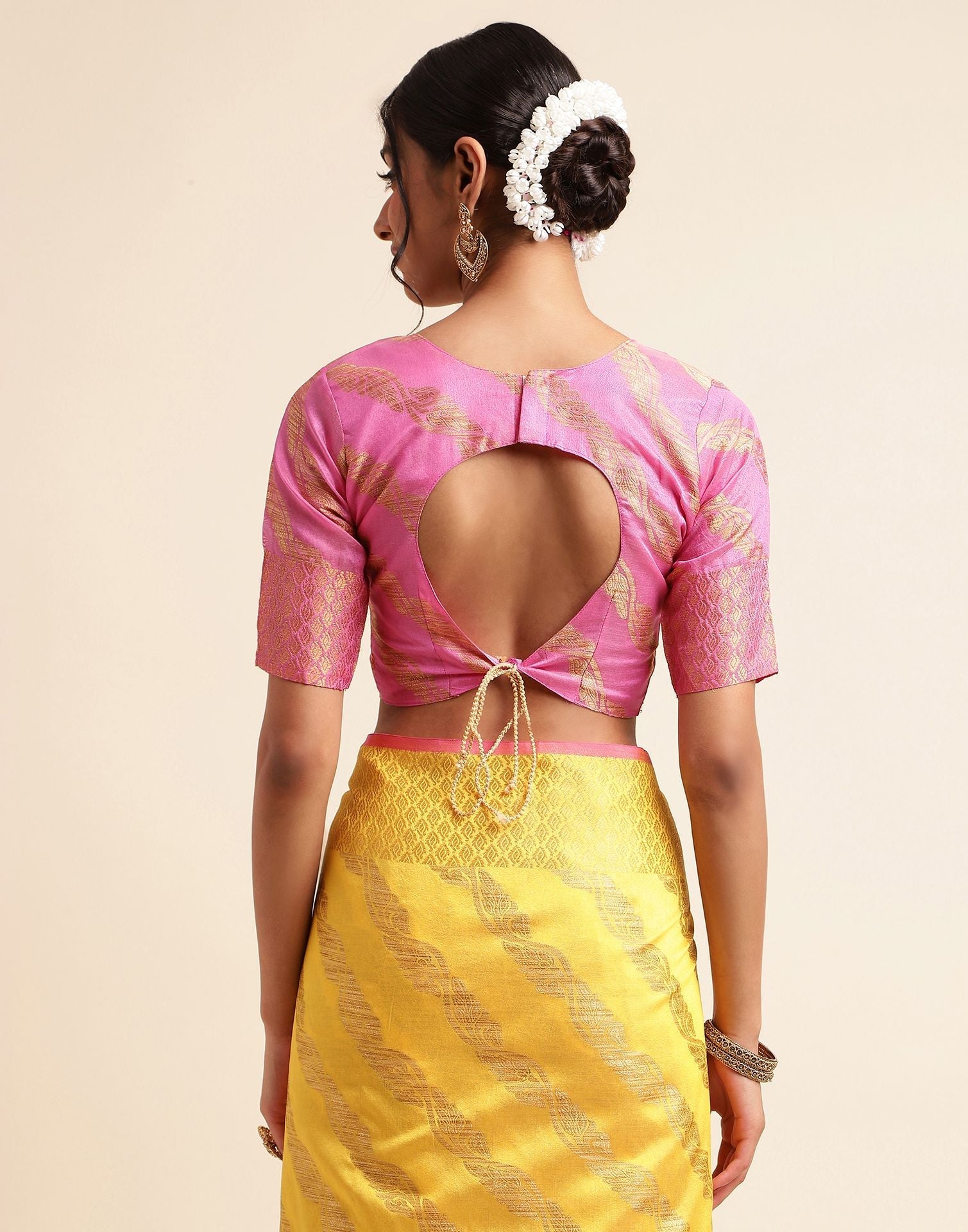 Yellow Silk Saree | Sudathi